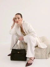 The Isabeau Black Shoulder Bag - Black - Go-Dolly