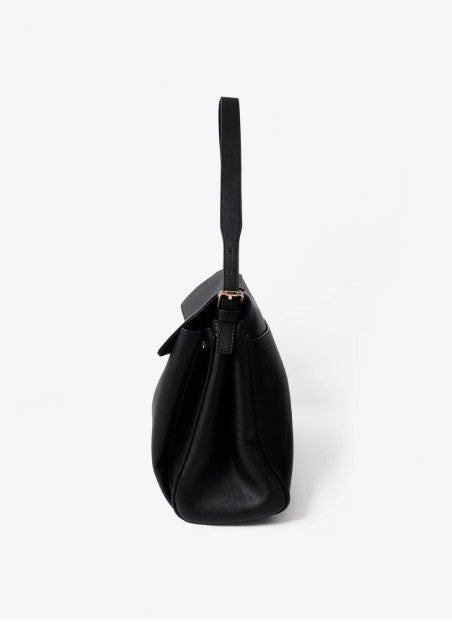 The Isabeau Black Shoulder Bag - Black - Go-Dolly