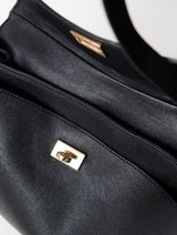 The Isabeau Black Shoulder Bag - Black - Go-Dolly