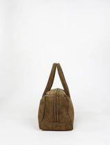 Tory Suede Crossbody Bag - Olive - Go - Dolly