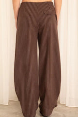 Vaila Barrel Pants - Brown - Go - Dolly
