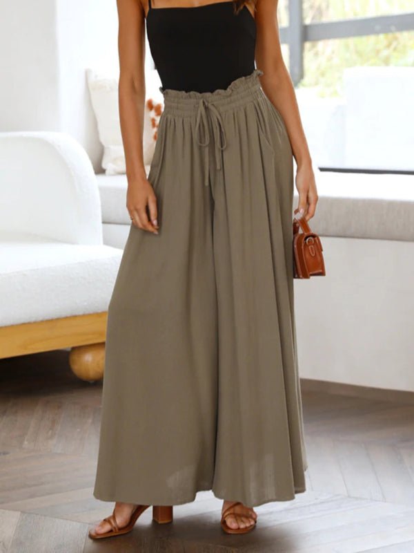 Casual Wide Leg Pants - Go - Dolly