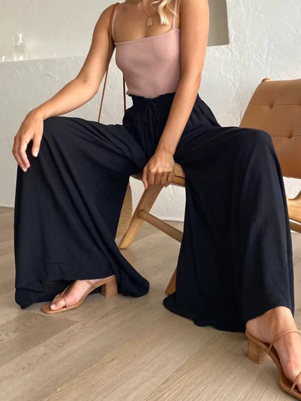 Casual Wide Leg Pants - Go - Dolly