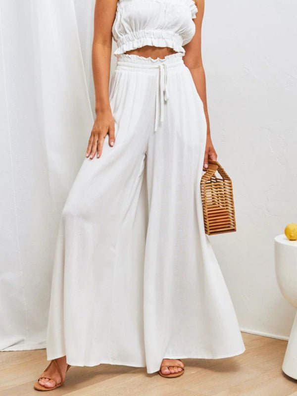 Casual Wide Leg Pants - Go - Dolly