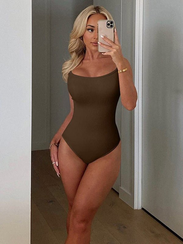 Chic Ribbed Bodysuit - Go - Dolly