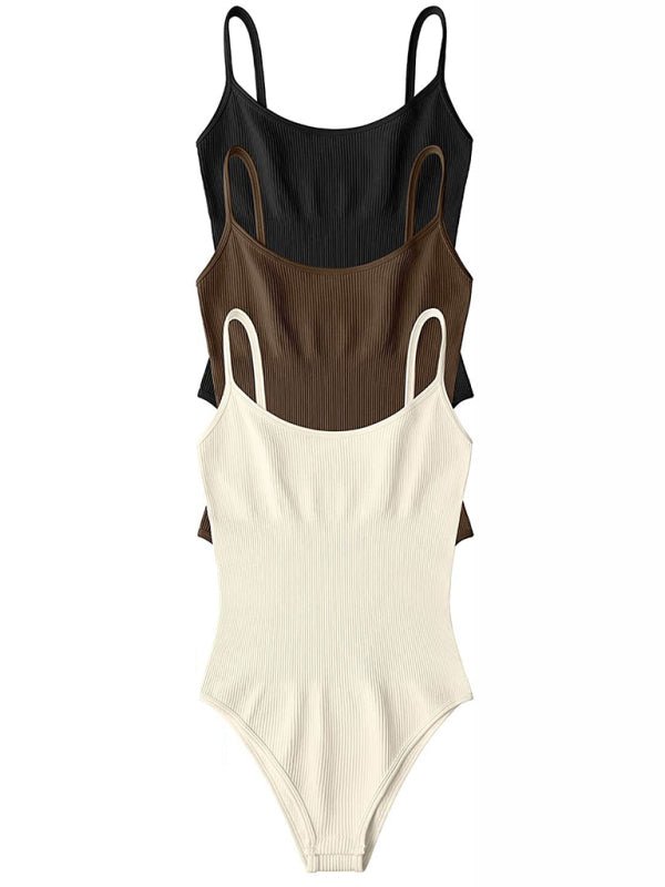 Chic Ribbed Bodysuit - Go - Dolly