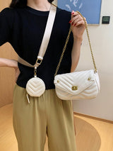 Cool White Shoulder HandBag - Go - Dolly