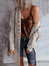 Casual Hooded Sweater Cardigan - Go-Dolly