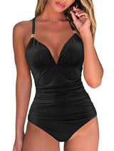 Sexy Halter One Piece Swimsuit - Go-Dolly