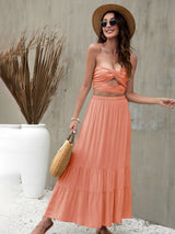 Chic Tiered Maxi Skirt - Go-Dolly