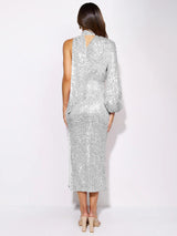 The Lina Sequin Midi Dress