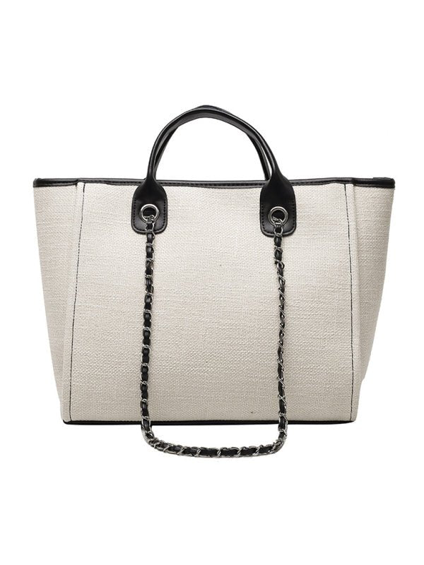 Ivory Large Tote Bag - Go - Dolly