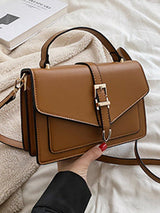 Khaki Shoulder Latch Bag - Go - Dolly