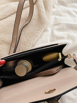 Khaki Shoulder Latch Bag - Go - Dolly