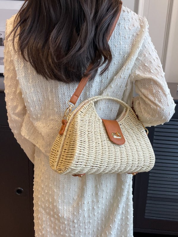 Nori Rattan Shoulder Bag - Go - Dolly