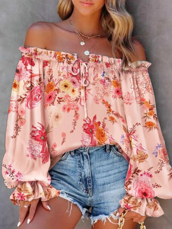 Paisley Off The Shoulder Top - Go - Dolly
