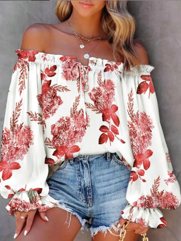 Paisley Off The Shoulder Top - Go - Dolly