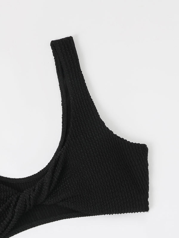 Twisted Front Bikini Set - Go - Dolly