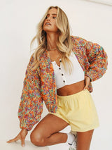 Tyler Rainbow Knit Cardigan - Go - Dolly