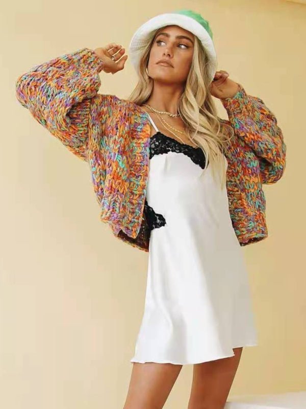 Tyler Rainbow Knit Cardigan - Go - Dolly
