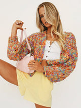 Tyler Rainbow Knit Cardigan - Go - Dolly