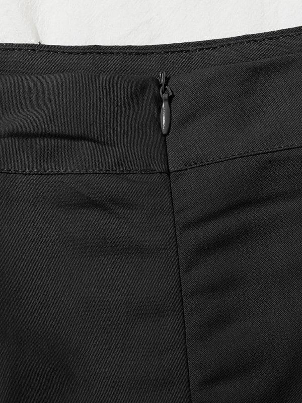 Women's lotus leaf edge loose shorts - Go - Dolly