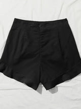 Women's lotus leaf edge loose shorts - Go - Dolly